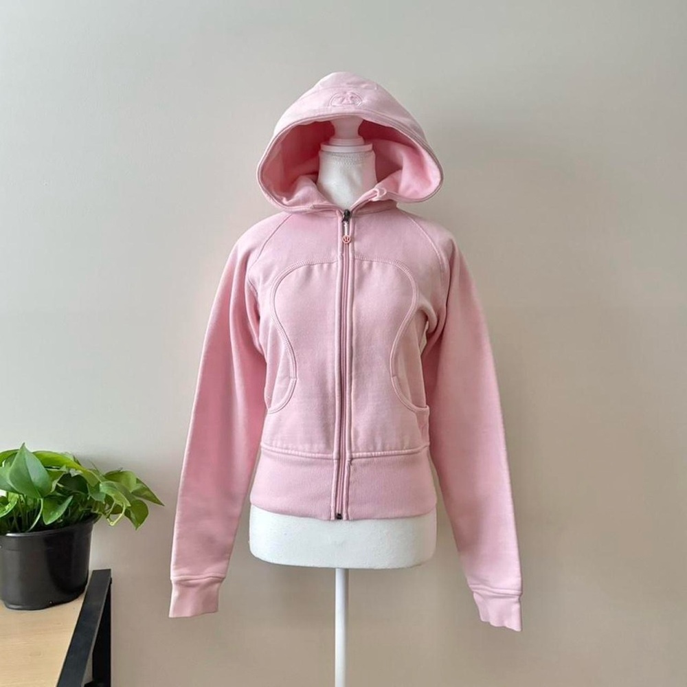 Lululemon Athletica Light Pink Fleece Jacket